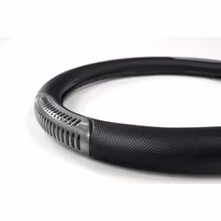 Carlinea 163537 Steering wheel cover black, silver 37-38