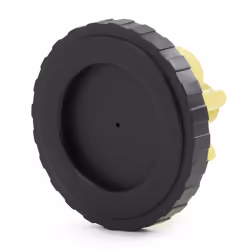 Cap, fuel tank; CARTEC; without lock Plastic yellow/black