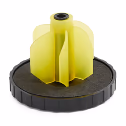 CARTEC 407500 Cap, fuel tank without lock Plastic yellow/black
