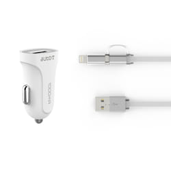 Auto-T 540204 mobile device charger Universal White Cigar lighter