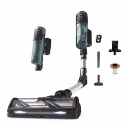 Rowenta RH9A32, 2-in-1 stick vacuum, Bagless, Aluminium, Green, France, Dry, Cyclonic