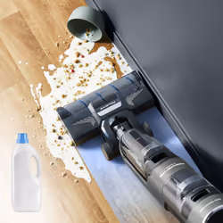 Rowenta X-Clean 4 GZ5035WO stick vacuum/electric broom Battery Dry&wet Foam Bagless 200 W Grey