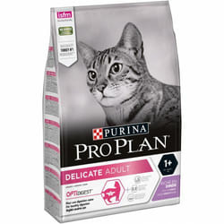 Purina Pro Plan Delicate Adult cats dry food 3 kg