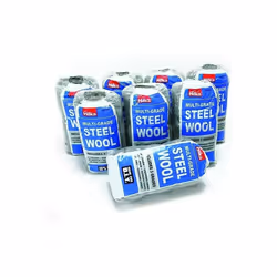 1 Pack Multi Grade Steel Wool Wire 4 coarse 4 medium & 4 Fine Pad Clean Polish