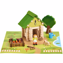 JEUJURA 8097, Building set, 5 yr(s), Wood, 570 g