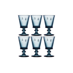 La Rochere Bee Blue Wine Glass 240ml Set Of 6