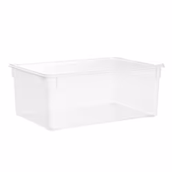 Sundis Rotho 3368094094 - Storage Box with lid, Transparent Color, Pack of 3
