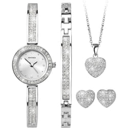 SEKONDA Womens Analogue Classic Quartz Watch with Silver Strap 2528G.68