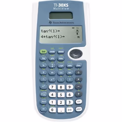Texas Instruments TI-30XS MV, Desktop, Scientific, Battery/Solar, Blue