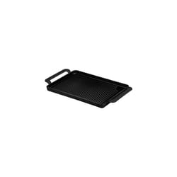 Chasseur Rectangular Grillpan, twin handled, 42 x 24cm, Matt Black