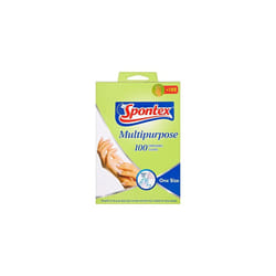 Spontex Multi-Purpose Disposable Gloves 100 Pack