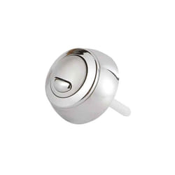 Siamp Optima 49 Dual Flush Chrome Toilet Push Button 34494907, Multi-Colour