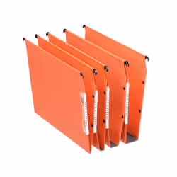 Standard lateral suspension file (LMG) with push-button linking system made from strong paper.- Push-button linking system jo ...