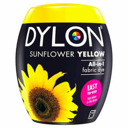 DYLON Washing Machine Fabric Dye Pod - Sunflower Yellow