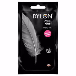 DYLON Hand Fabric Dye Sachet For Clothes & Soft Furnishings, 50g - Smoke Grey