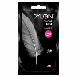 DYLON Hand Fabric Dye Sachet For Clothes & Soft Furnishings, 50g - Smoke Grey