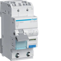 Hager ADS966D circuit breaker Residual-current device 2 2 module(s)