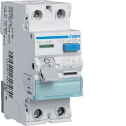 Hager CCA216D circuit breaker Residual-current device 2 module(s)