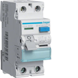 Hager CCA225D circuit breaker Residual-current device Type A 2 module(s)