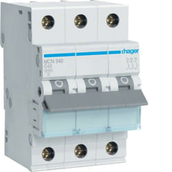 Hager MCN340 circuit breaker 3P