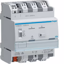 Hager TXA661A, Grey, IP20, -5 - 45 °C, 1 pc(s)