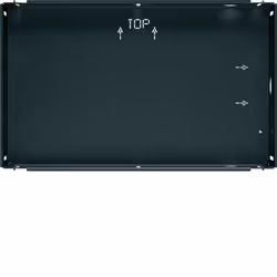 Hager WDW100, Steel, IP20, 1 pc(s)