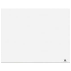 Pacon Economy Poster Board  22 x 28 Inches  White  Pack of 100