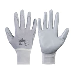 PX130 Palm-side Coated Grey Gloves - Size 7