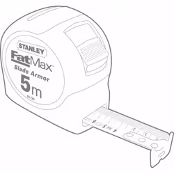 Stanley 0-33-720 tape measure 5 m ABS synthetics Black, Yellow - Additional view 7