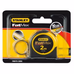 Stanley FMHT0-33856 tape measure 2 m Acrylonitrile butadiene styrene (ABS) Black, Yellow