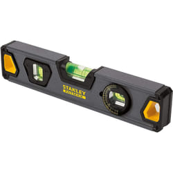 Stanley XTHT0-42495 Torpedo Pro Aluminium Spirit Level, Black, 23 cm