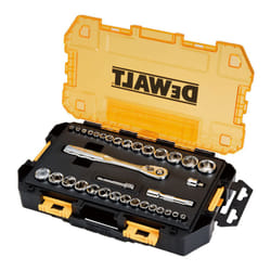 DEWALT Mechanics Socket Tool Kit 34 Piece Stackable Carry Case