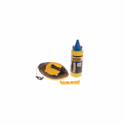 Stanley 0-47-465 Power Winder Chalk Line 30 Metre , Chalk & Level