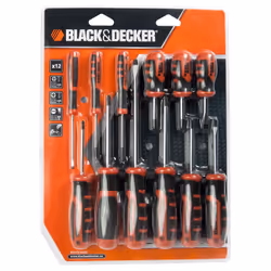 Black & Decker BDHT0-66451 manual screwdriver Set Combination screwdriver