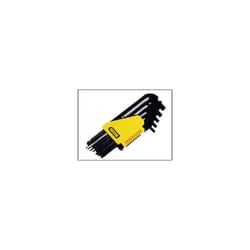 Stanley 0-69-257 Ball End Hexagon Key Set of 12 Imperial (1/16 - 3/8in)