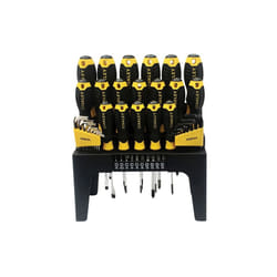 Screwdriver Set in Rack, 44 Piece STA074958