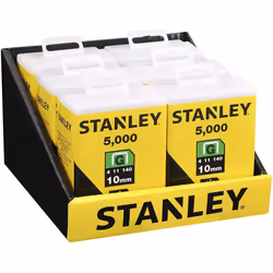 Stanley 1-TRA706-5T Cable Staples, 10mm, Pack of 5000 - Additional view 2