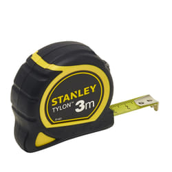 Stanley Tylon tape measure 3 m Acrylonitrile butadiene styrene (ABS), Rubber Black, Yellow