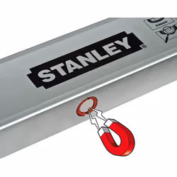 Stanley STHT1-43114 Classic Magnetic Spirit Level, Yellow, 120 cm