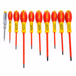 Stanley Stanley FMHT62573-0 FatMax VDE Insulated Assorted Screwdriver Set (10 Piece) FMHT62573-0