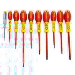Stanley Stanley FMHT62573-0 FatMax VDE Insulated Assorted Screwdriver Set (10 Piece) FMHT62573-0