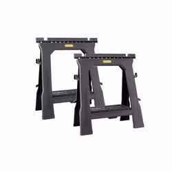 Stanley Tools Folding Saw Horses (Twin Pack) 170713