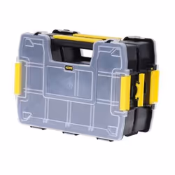 Stanley STST1-71197, Small parts box, Plastic, Polypropylene, Black, White, Yellow, 3 L, 2.5 kg, 293 mm