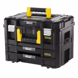 Stanley FATMAX FMST1-71981, Tool box, Plastic, Black, Yellow, 18.8 L, Hinge, 335 mm