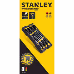 Stanley STMT1-74181 Module Screwdriver Set, Multi-Colour, Set of 8 Pieces