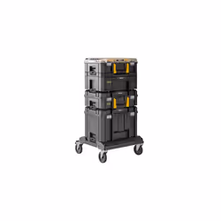 Stanley FMST1-80107 FatMax Pro-Stack Tool Tower (Consisting of Organiser, Drawer Box, Suitcase Box, Deep Box and Rolling Cart ...