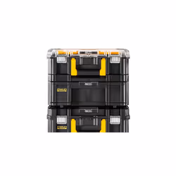 Stanley FMST1-80107 FatMax Pro-Stack Tool Tower (Consisting of Organiser, Drawer Box, Suitcase Box, Deep Box and Rolling Cart, Versatile, for All