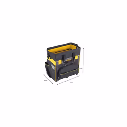 STANLEY FATMAX Open Mouth Rolling Rigid Tool Bag Trolley, Multi-Pockets Storage Organiser, FMST1-80148 - Additional view 6