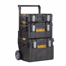DeWALT DWST1-81052, Storage box, Black, Yellow, Rectangular, Monochromatic, Universal, 2 wheel(s)
