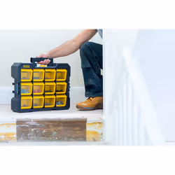 Stanley FMST81077-1 small parts/tool box Small parts box Plastic, Polycarbonate (PC) Black, Yellow - Additional view 5